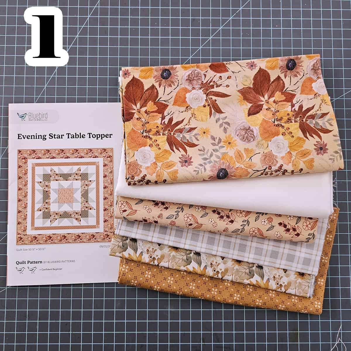 Evening Star Table Topper is a kit by Melissa Gilbert