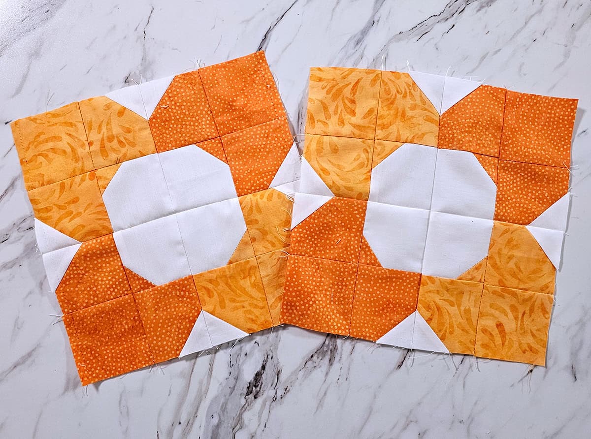 Morning Glory quilt blocks