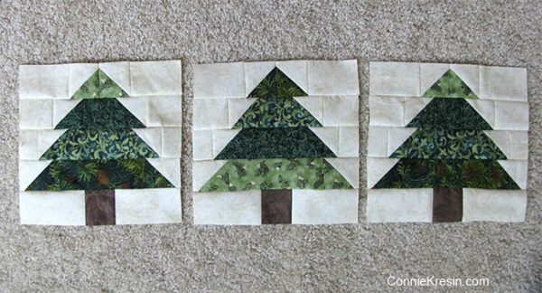 Christmas Tree Table Runner Quilt Tutorial - Free Pattern
