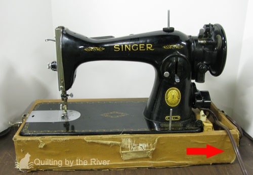 15-91 Sewing Machine came in the mail