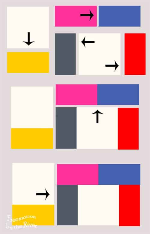 3 sizes of Crossroads block diagram