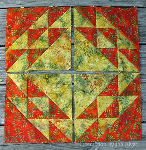 AccuQuilt Block Party and a block tutorial