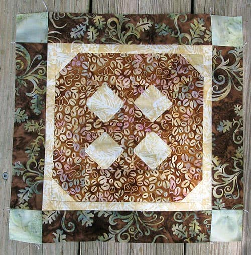 Aurifil block of the month