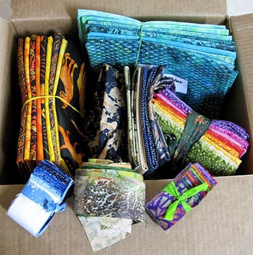Island Batik Ambassador Box of fabrics