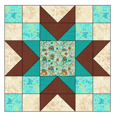 Who's Who Quilt Tutorial center block