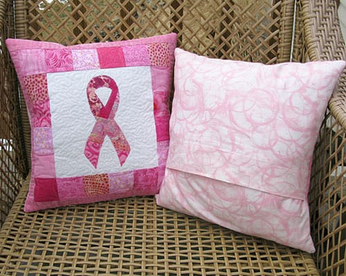 Pink Pillows Breast Cancer Awareness