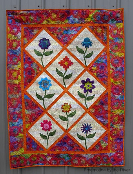 Summer Flowers Quilt Pattern