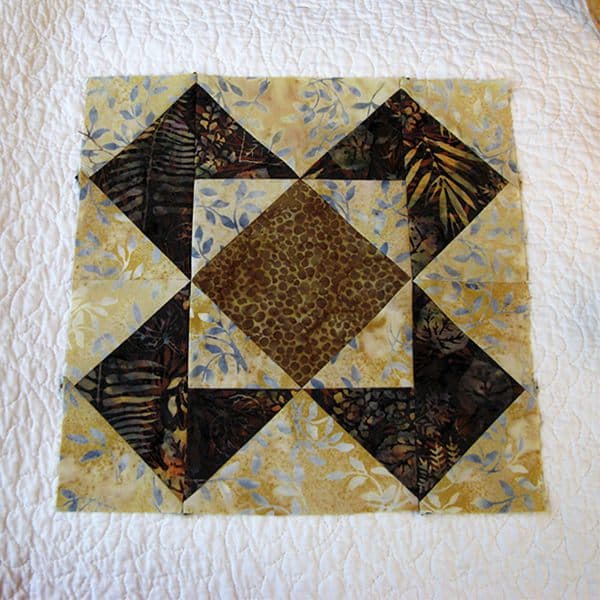 Roasted Coffee Table Runner tutorial for AccuQuilt