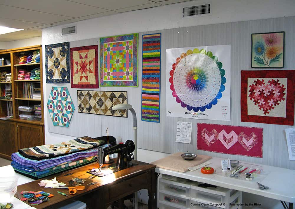 My quilt studio
