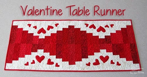 Valentine Table Runner