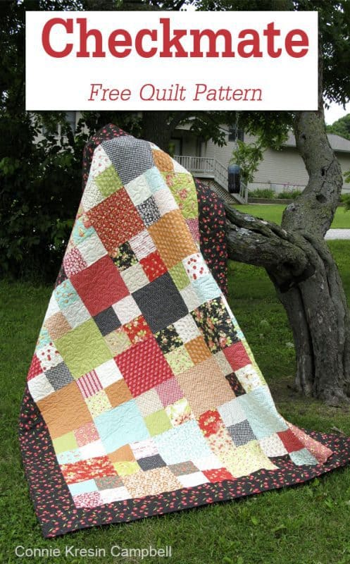 Checkmate free quilt pattern