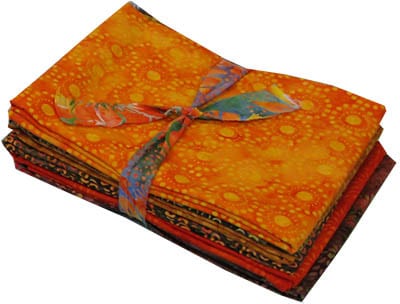 Island Batik Fabrics for autumn projects