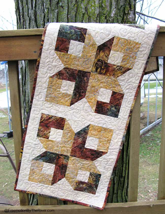 Boxy Table Runner