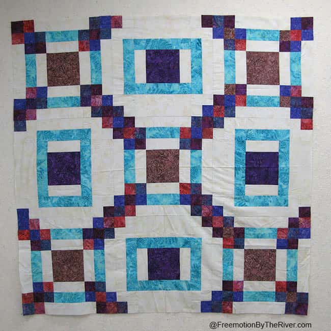 Maze quilt pattern