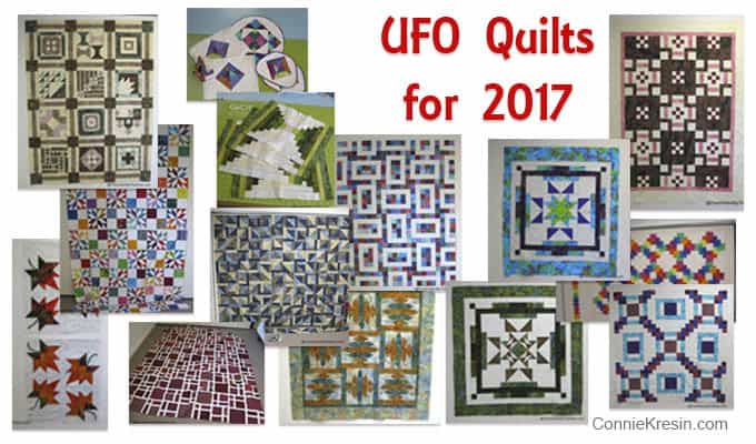 2017 Quilt UFO Challenge