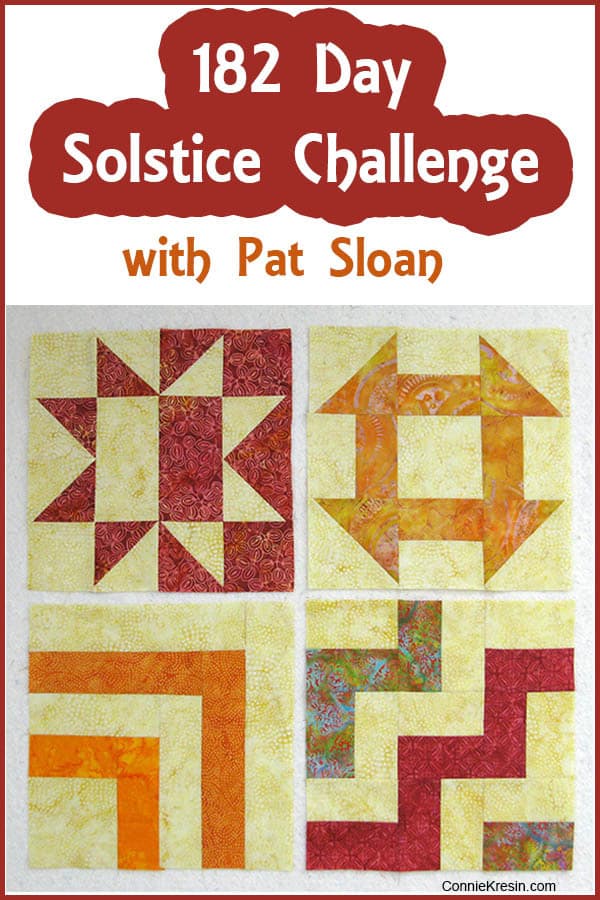 Solstice Challenge Blocks 182 Day Solstice Challenge