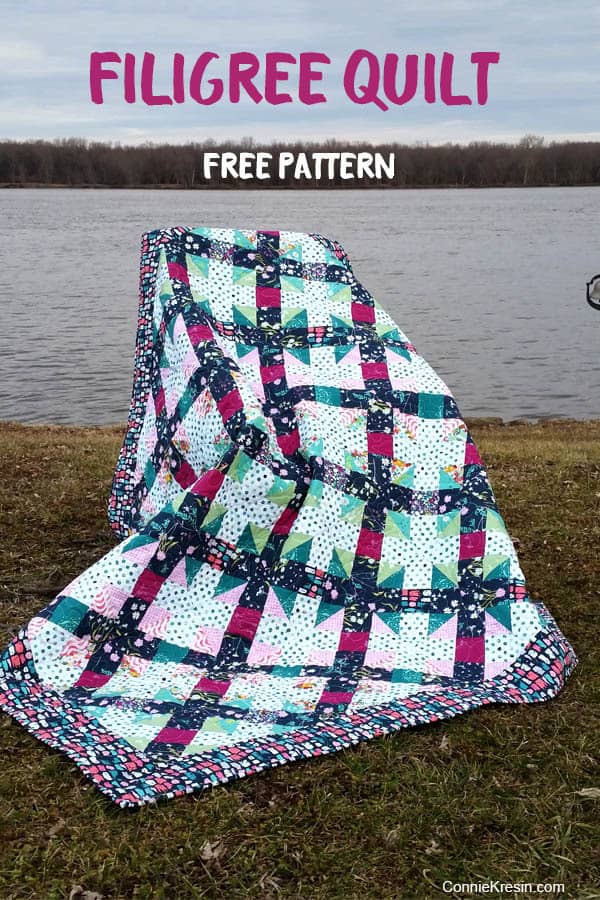 Filigree Free Quilt Pattern