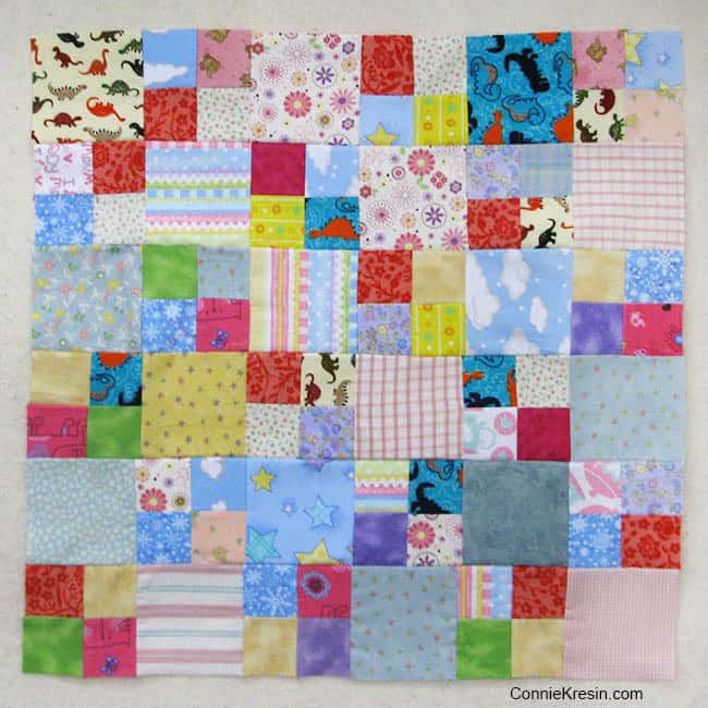 Flannel Quilt As You Go Blocks