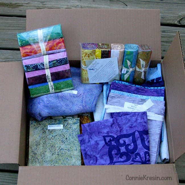 Island Batik Ambassador Box of fabric #IslandBatik