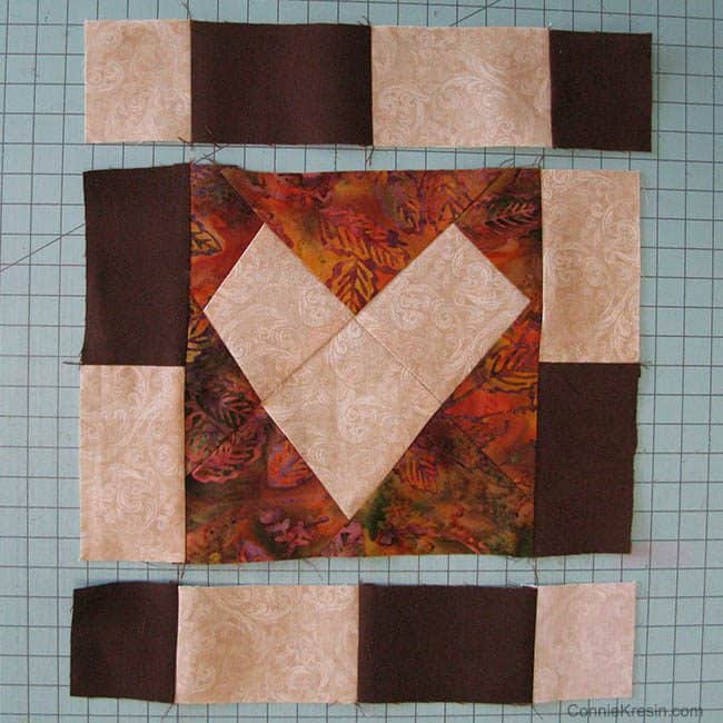 AccuQuilt GO! Wonky Heart 6" Die Table Topper