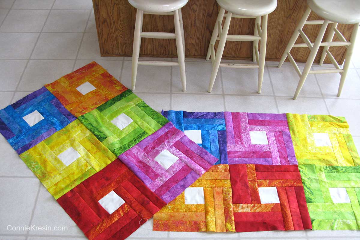 Make 2 different baby quilts