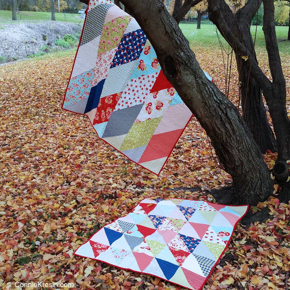 Fat Eighth Frenzy free quilt pattern