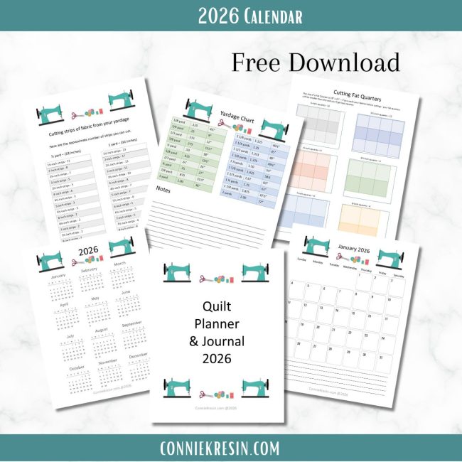 2026 Quilt Planner and Journal