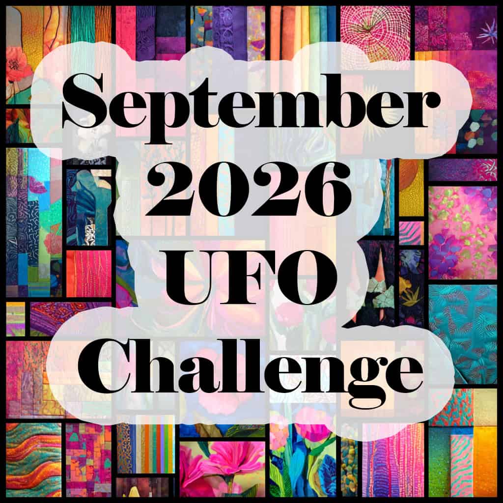 September 2026 Quilt UFO Challenge