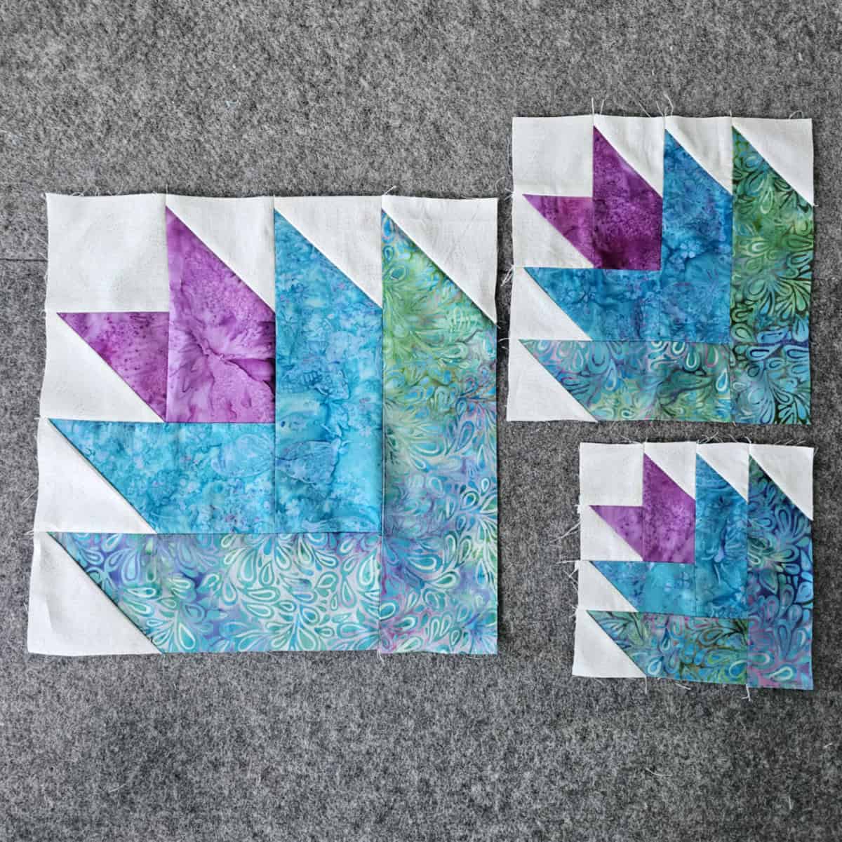 12 Inch Cactus Flower Quilt Block