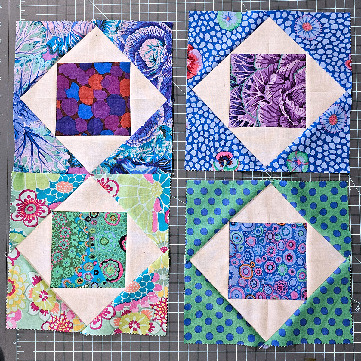 4 quilt blocks
