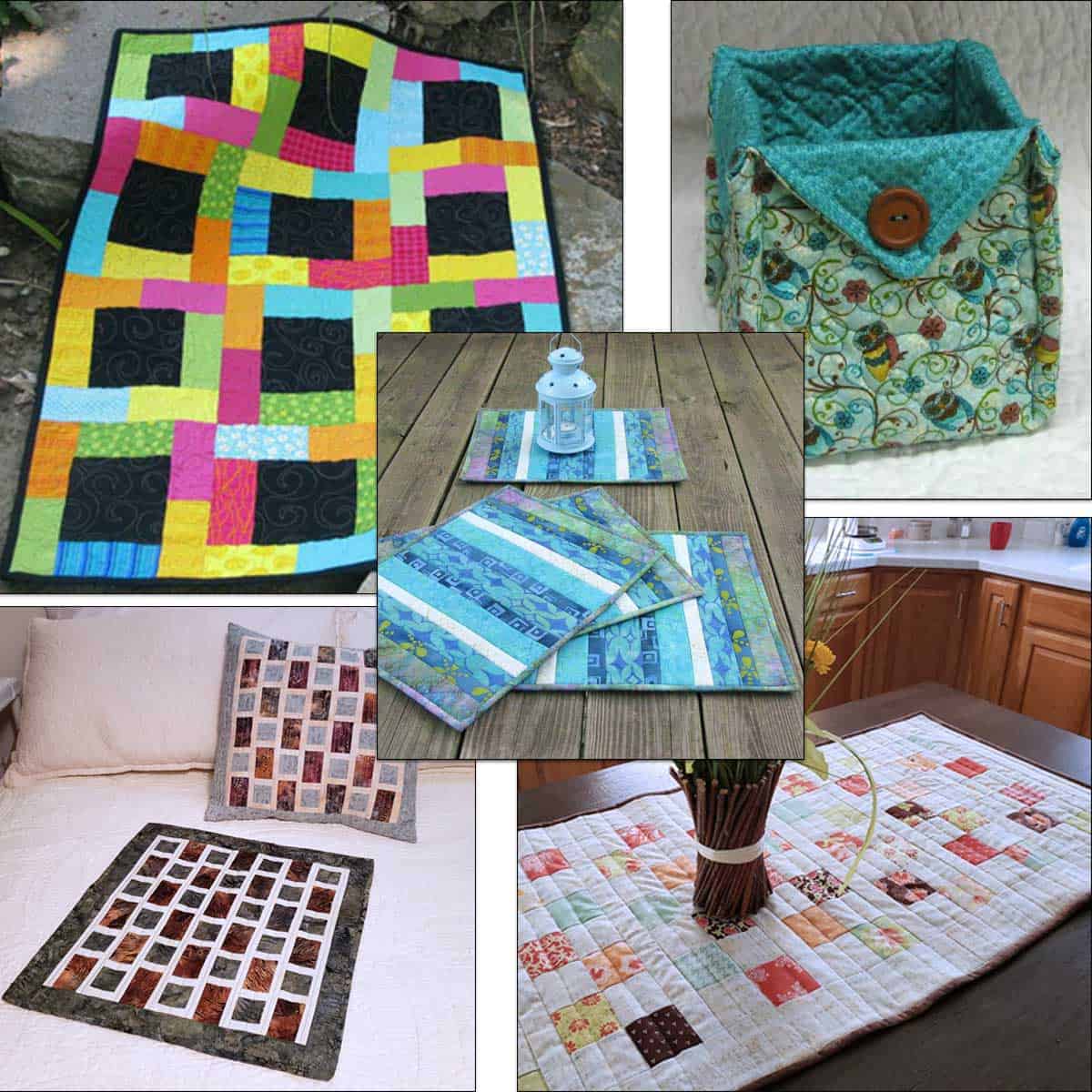 5 quilted gifts that are easy to make!