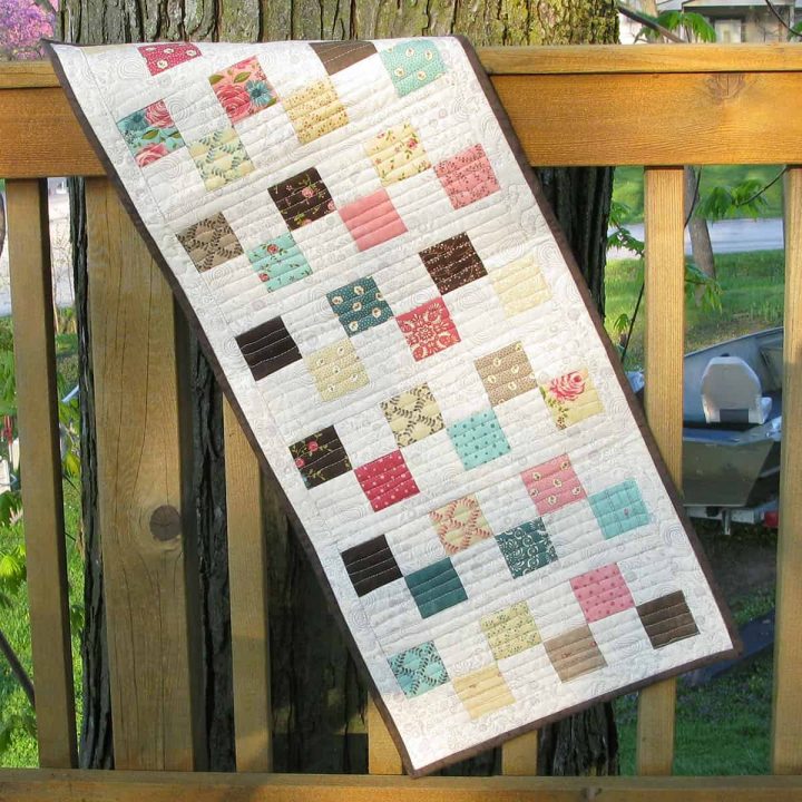 6 Square Table Runner Tutorial