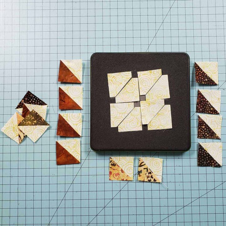 4-inch Quilt Blocks and the new GO! Qube - Freemotion by the River