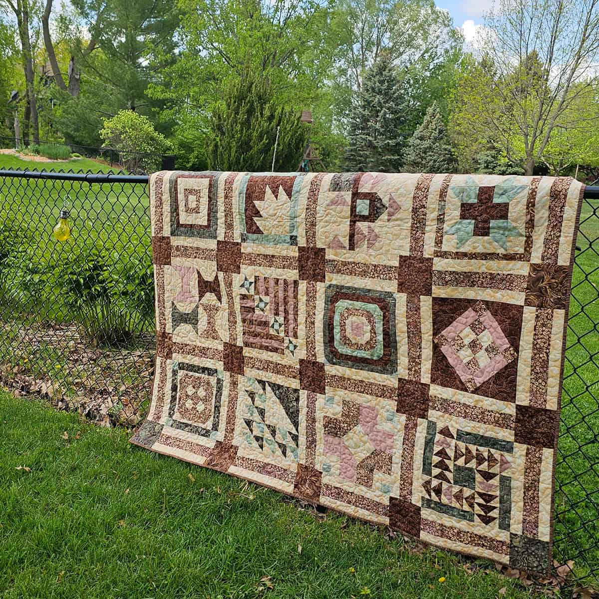 Finished quilt