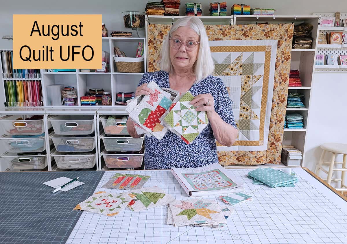 My August Quilt UFO