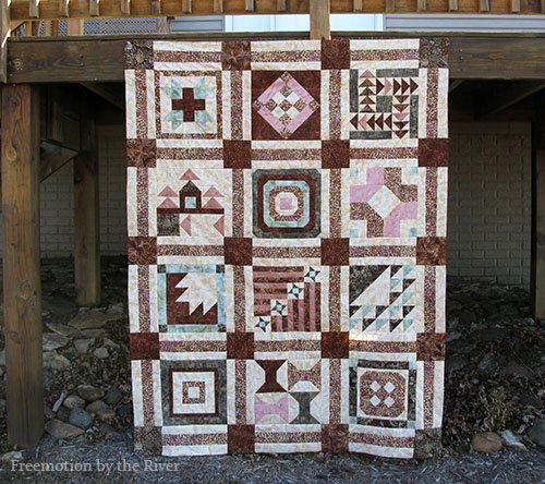 Quilt top finished in 2014