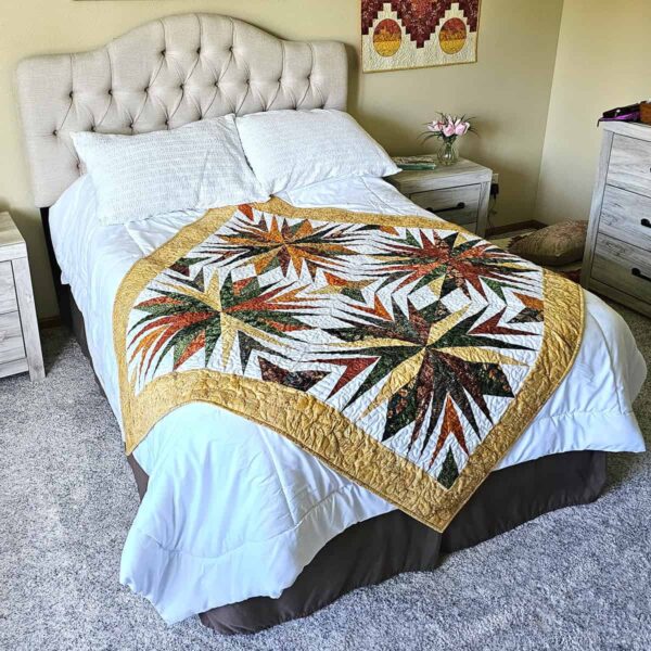 Harvest Hues Quilted Blanket NCU0NT1394