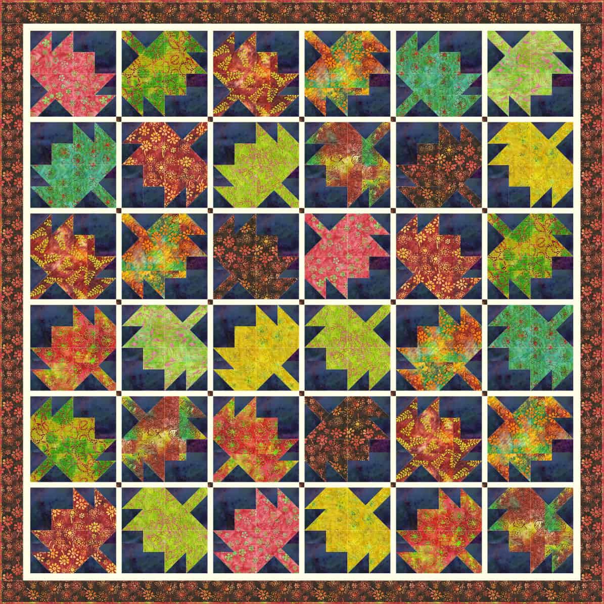 Falling Leaves quilt