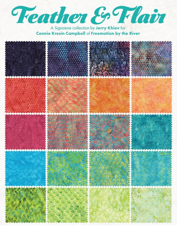 Feather & Flair batik Collection