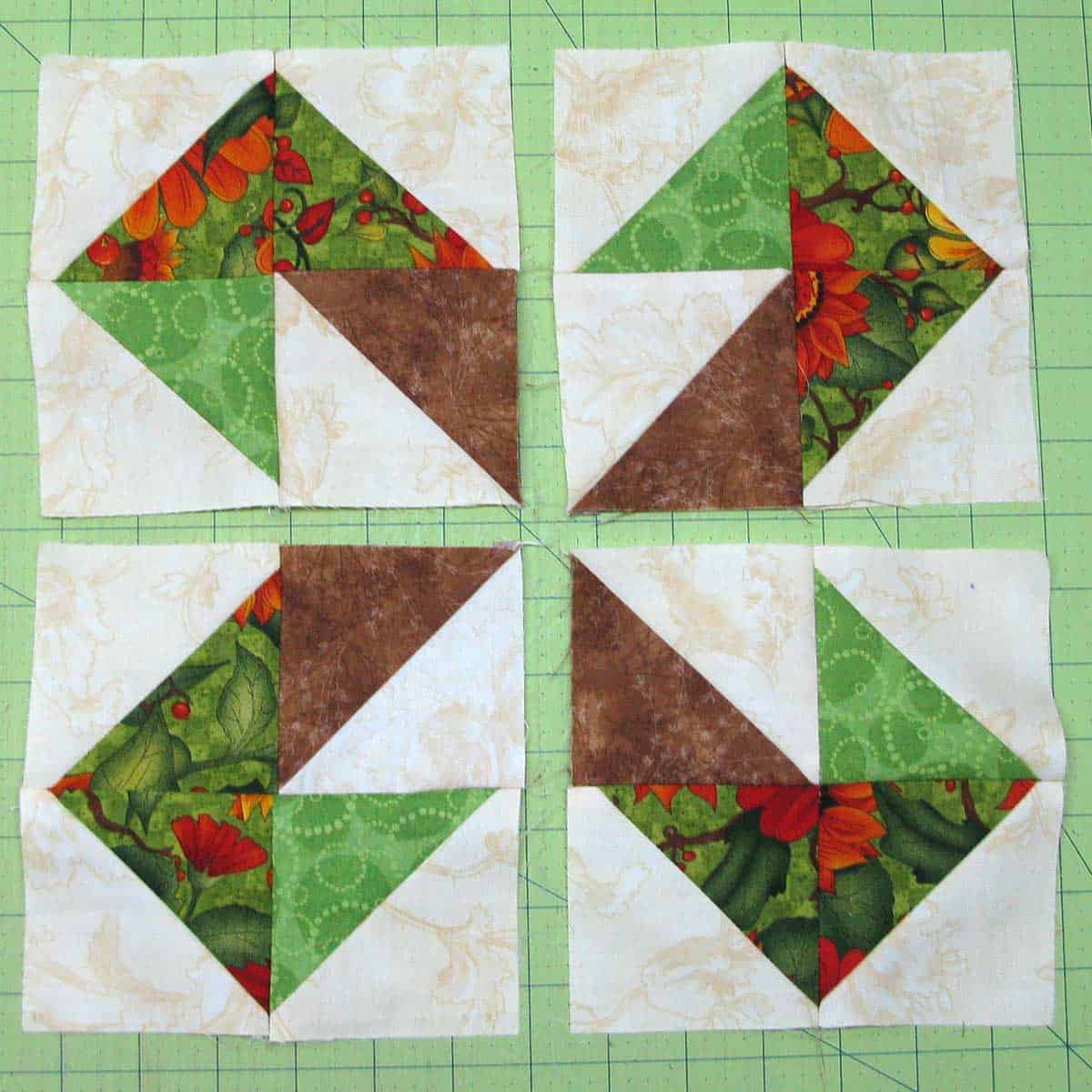 Pillow block in two sections