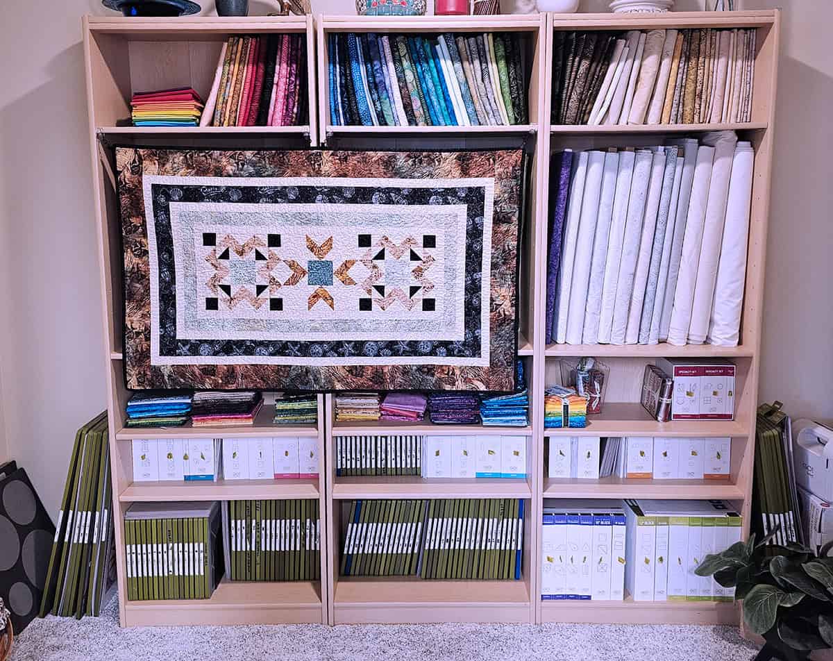 Batiks and Accuquilt dies