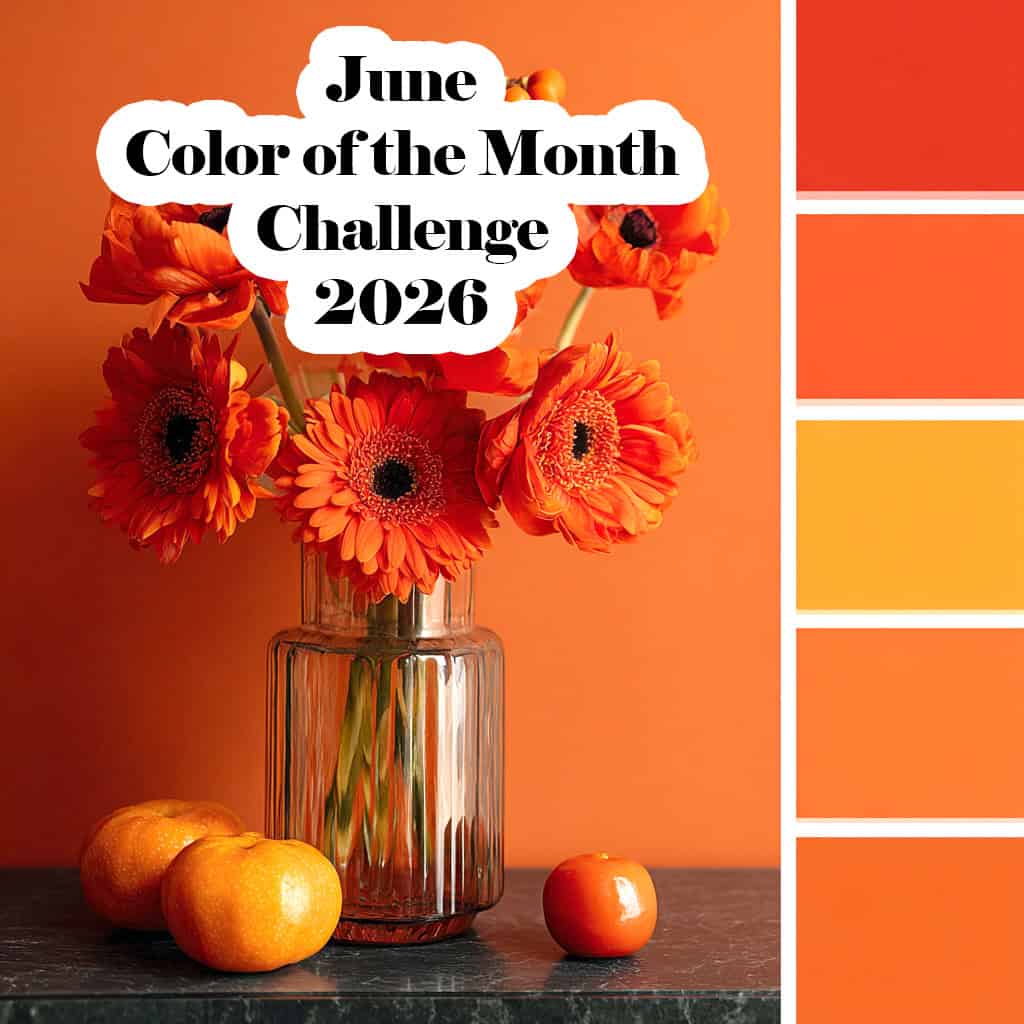2026 June Color of the Month is Orange