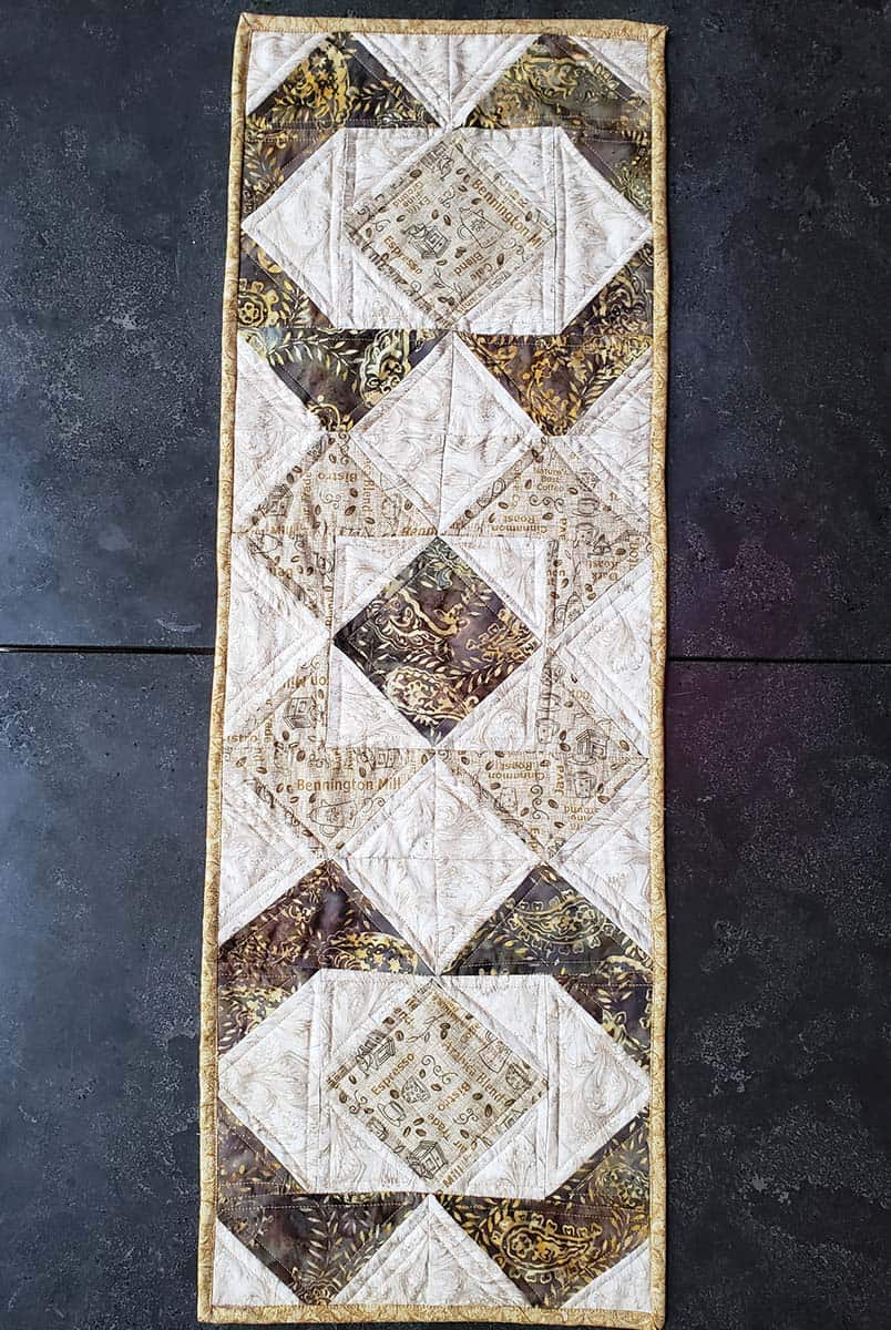 Roasted Coffee table runner