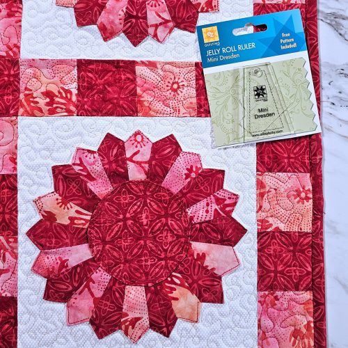 Mini Dresden Ruler Mini Dresden Table Runner - Freemotion by the River