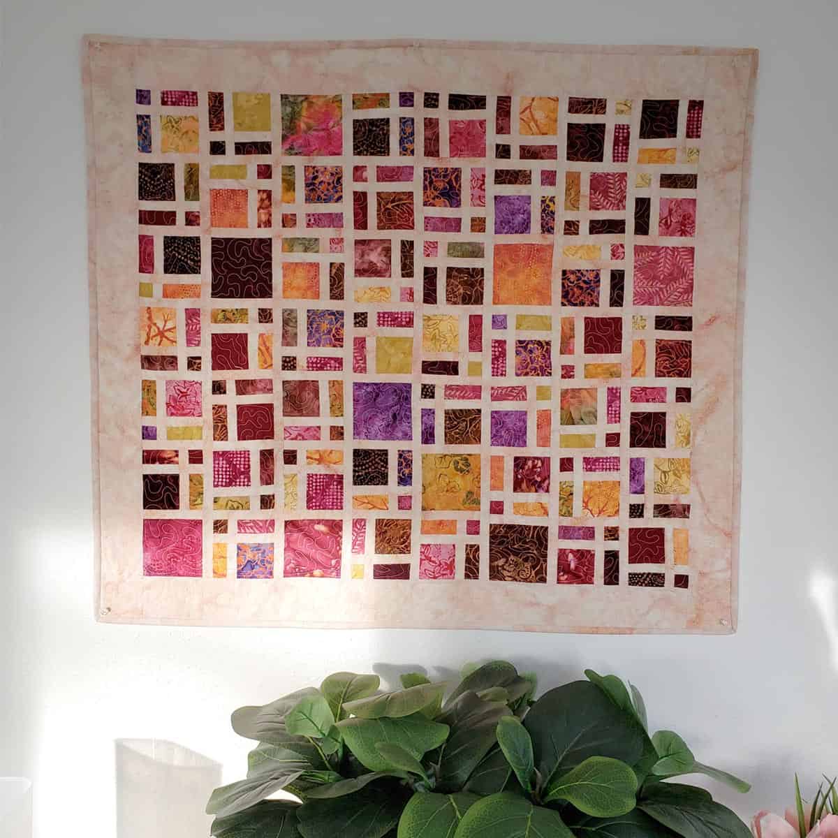 Mini Scattered quilt pattern