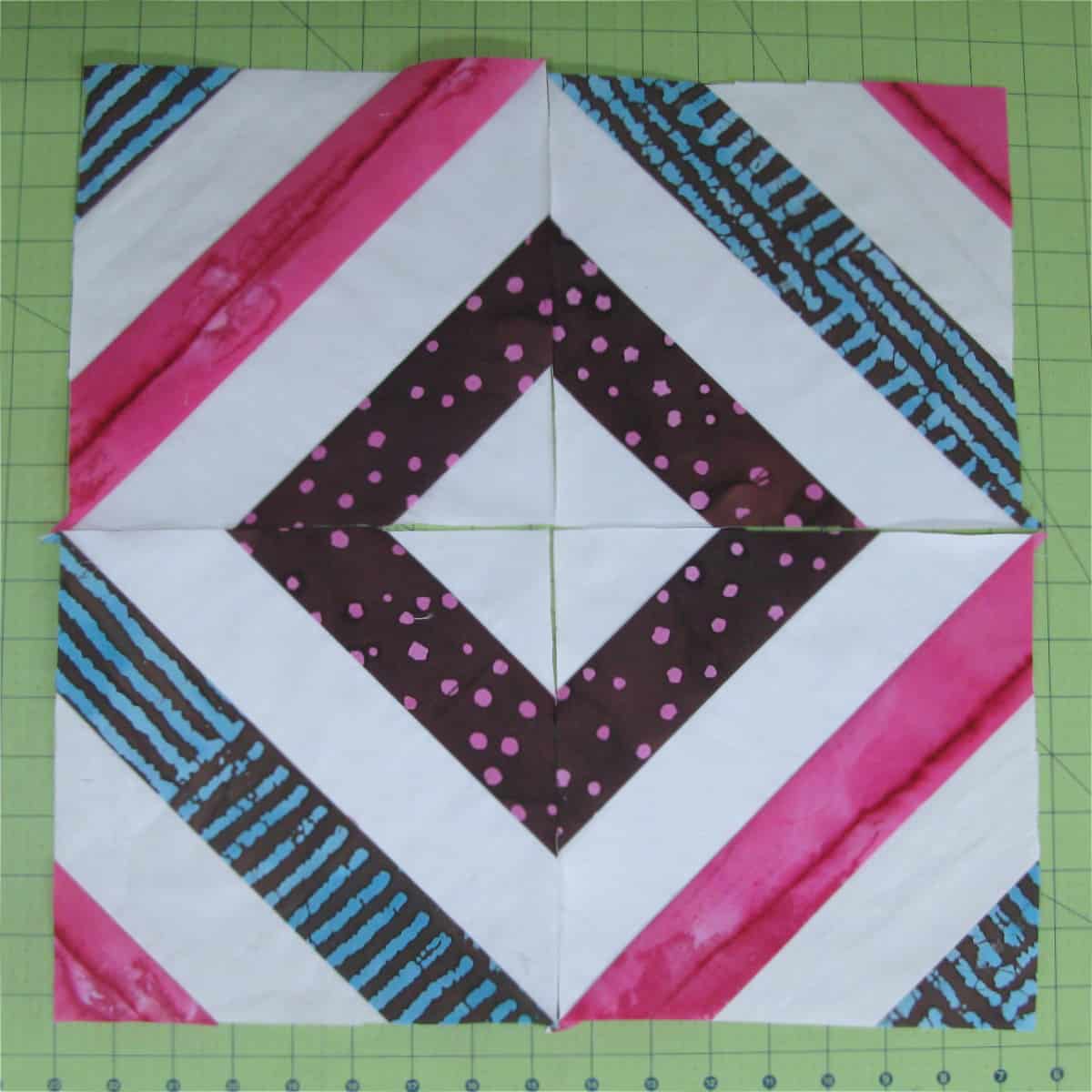 Quilt blocks for the pillow