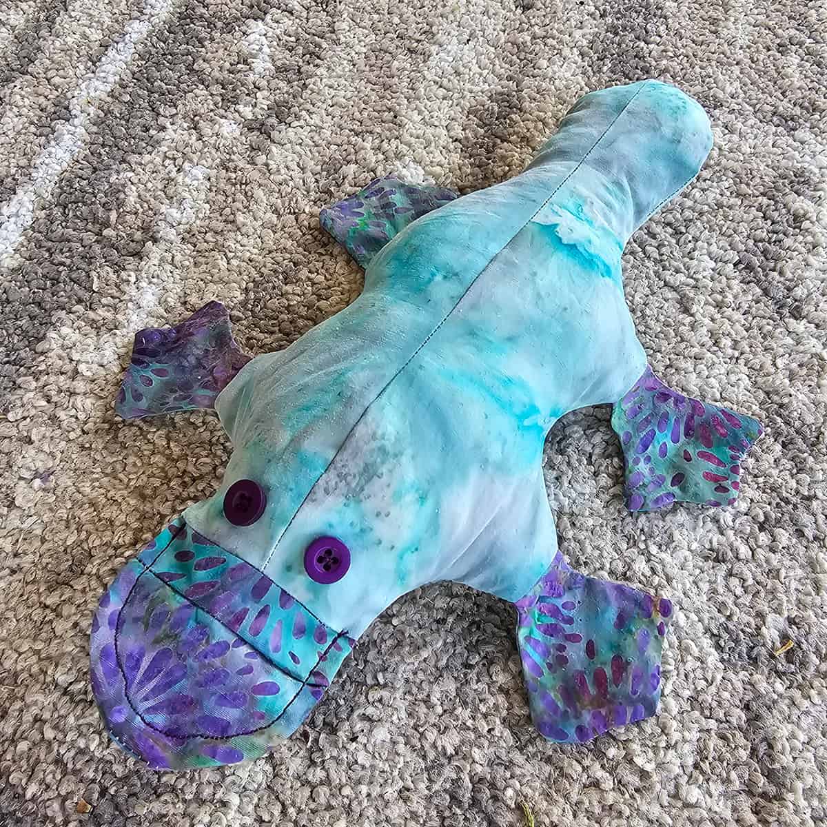 Plattie Platypus stuff animal pattern