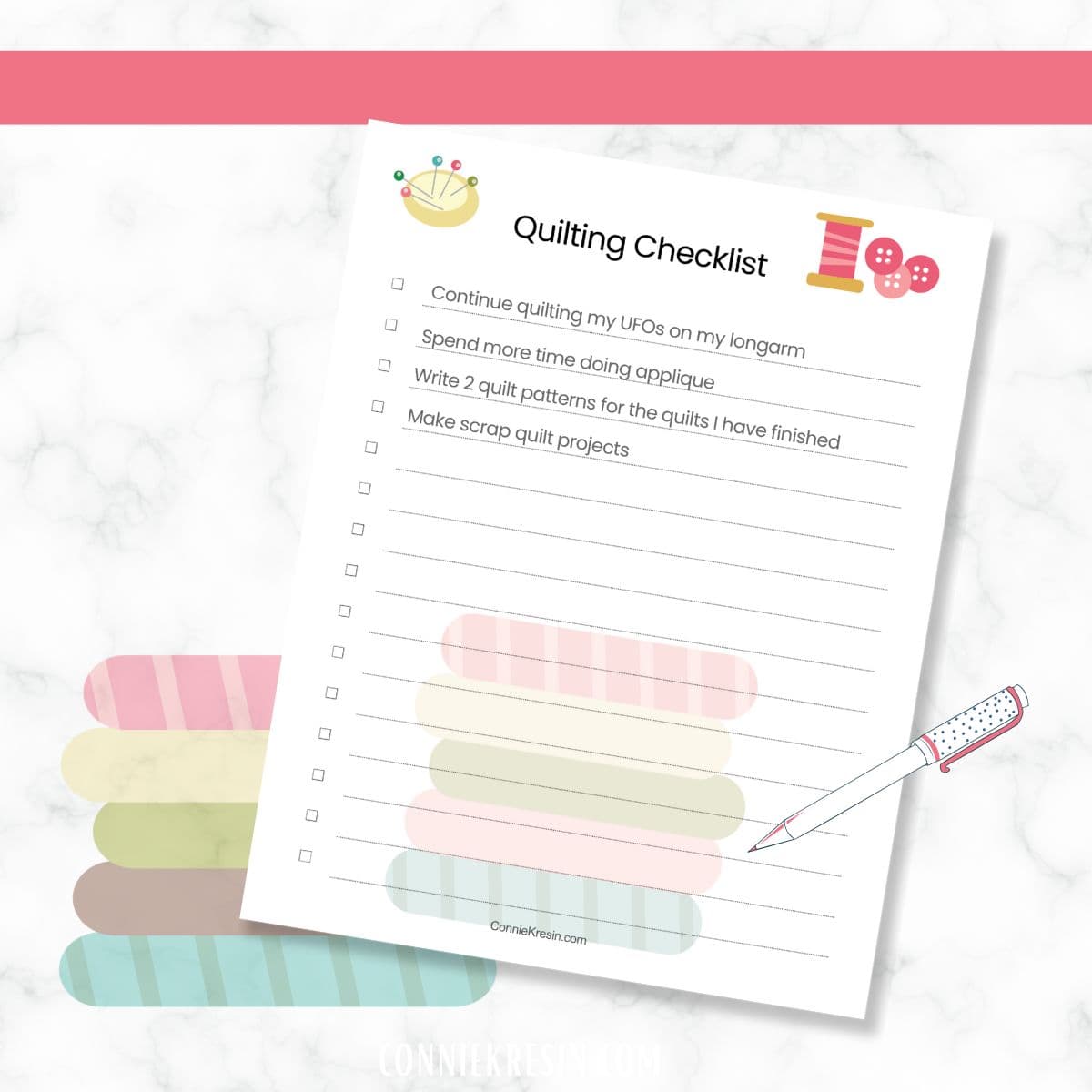 Quilting Checklist