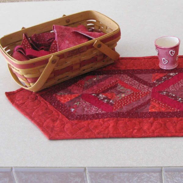 Roasted Coffee Table Runner Tutorial Freemotion by the River