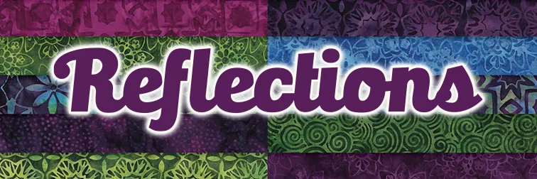Reflections Island Batik Fabric